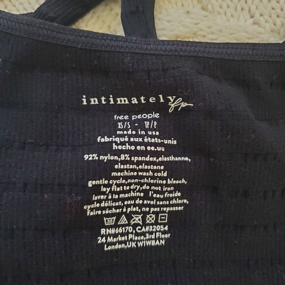 Free People Intimately FP Square One Seamless Camisole sz Xs/Sm - Picture 12 of 13